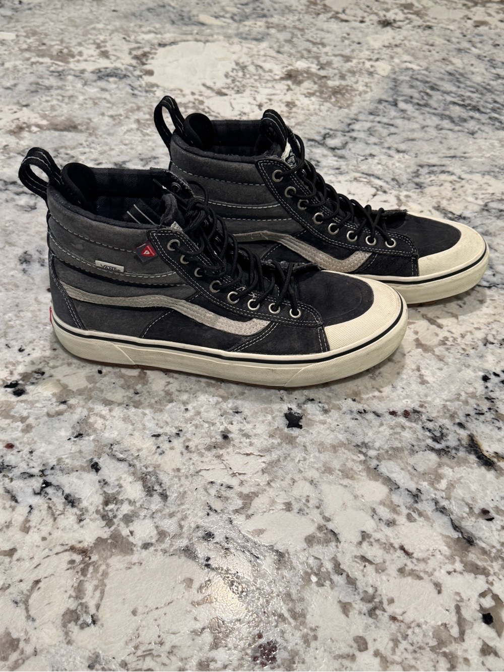 Vans SK& HI MTE-2 Asphalt Pewter Grey Sneaker Boots All Weather Men's Size 10